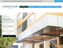 Tablet Screenshot of hotelmiraflores.com